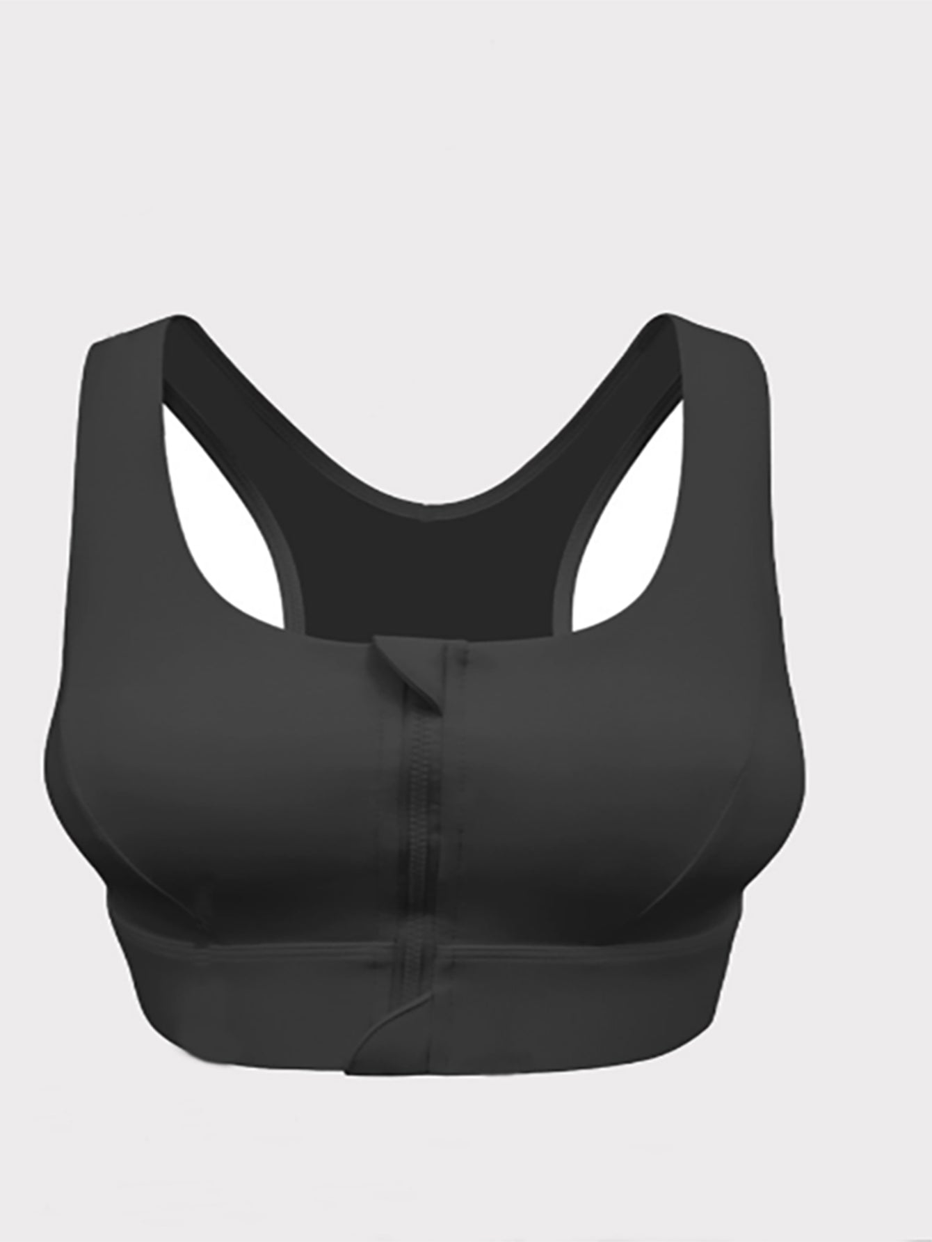 Women's Zipper Bra Yoga Athletic Sleeveless Shirts for Sports Gym Activewear