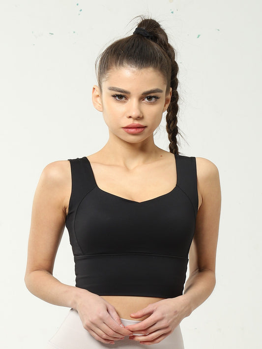Women's running yoga vest sports fitness underwear  push-up fitness bra yoga wear
