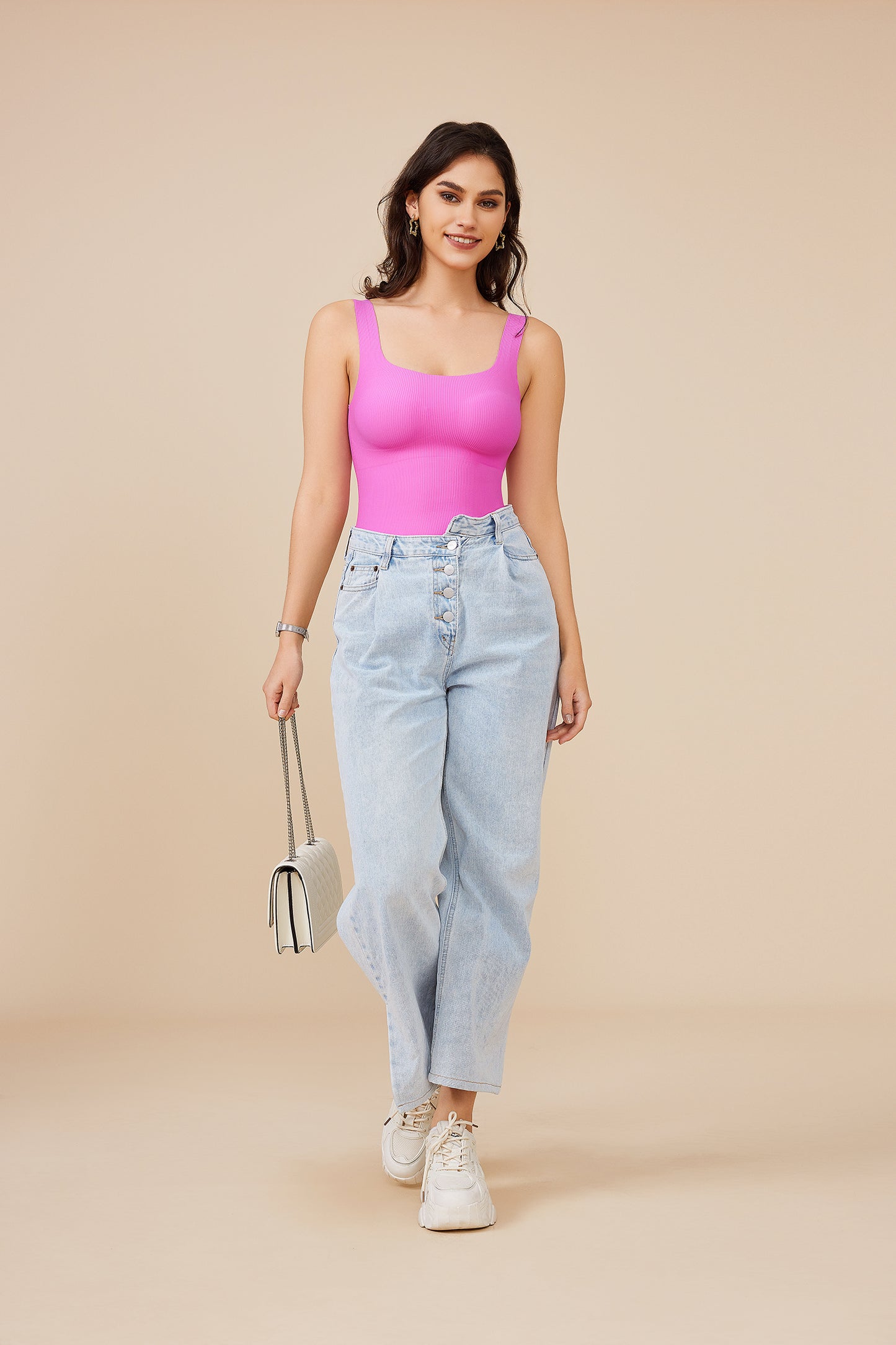 AquaForm Seamless One-Piece Pink