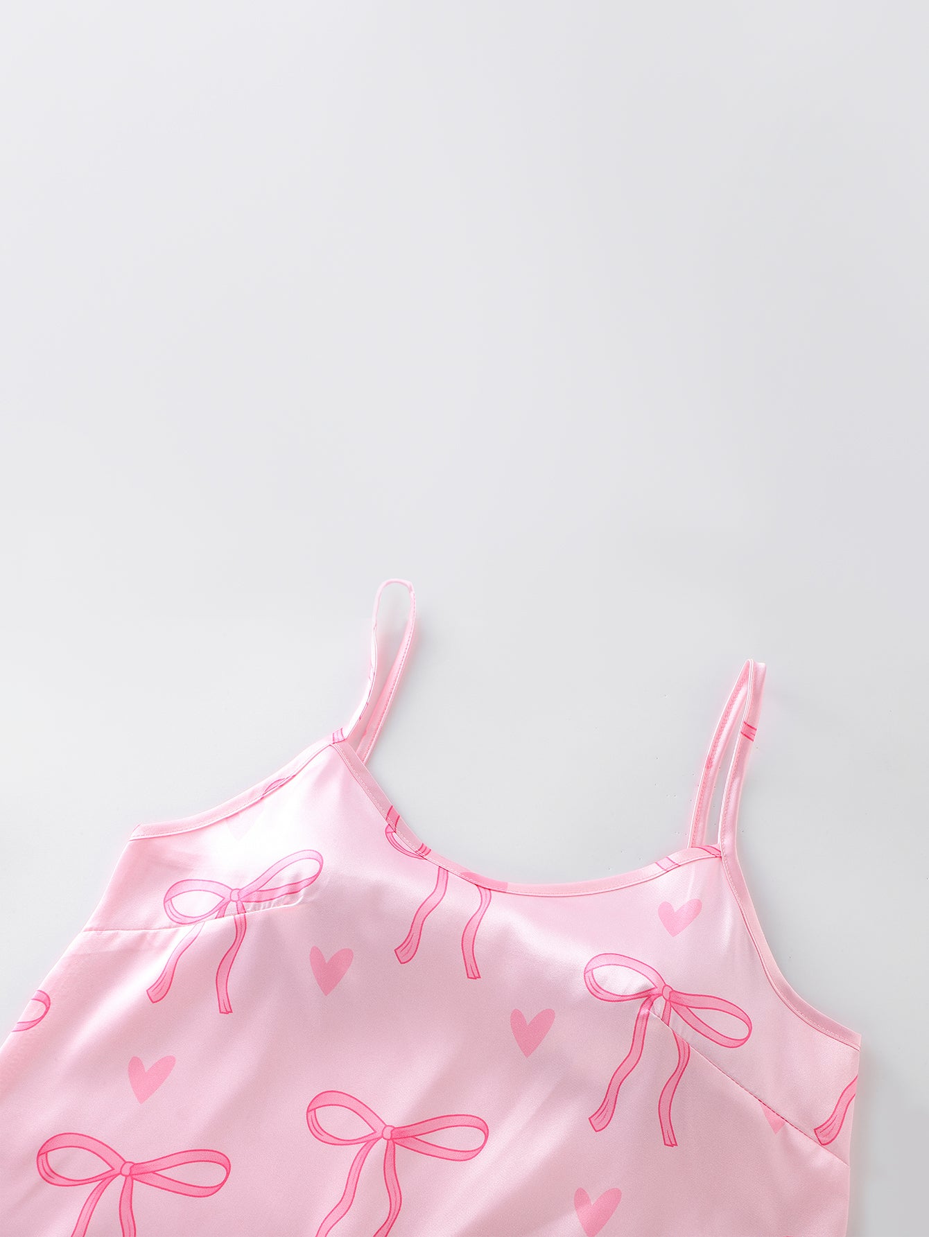 Vintage Charm Susender Pajama Set