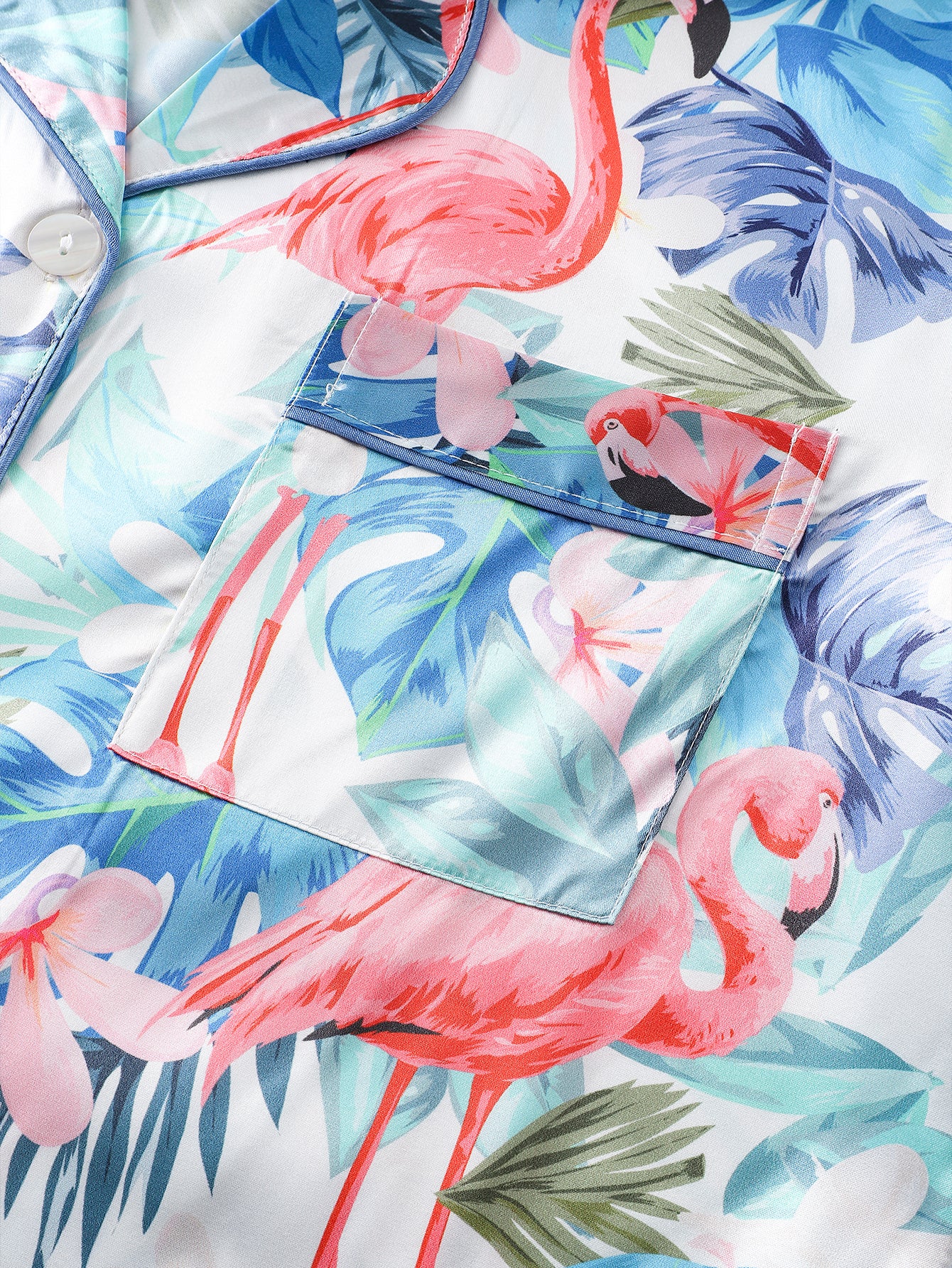 Breeze Bliss Satin Pajama Set (Short Sleeve & Shorts Set)