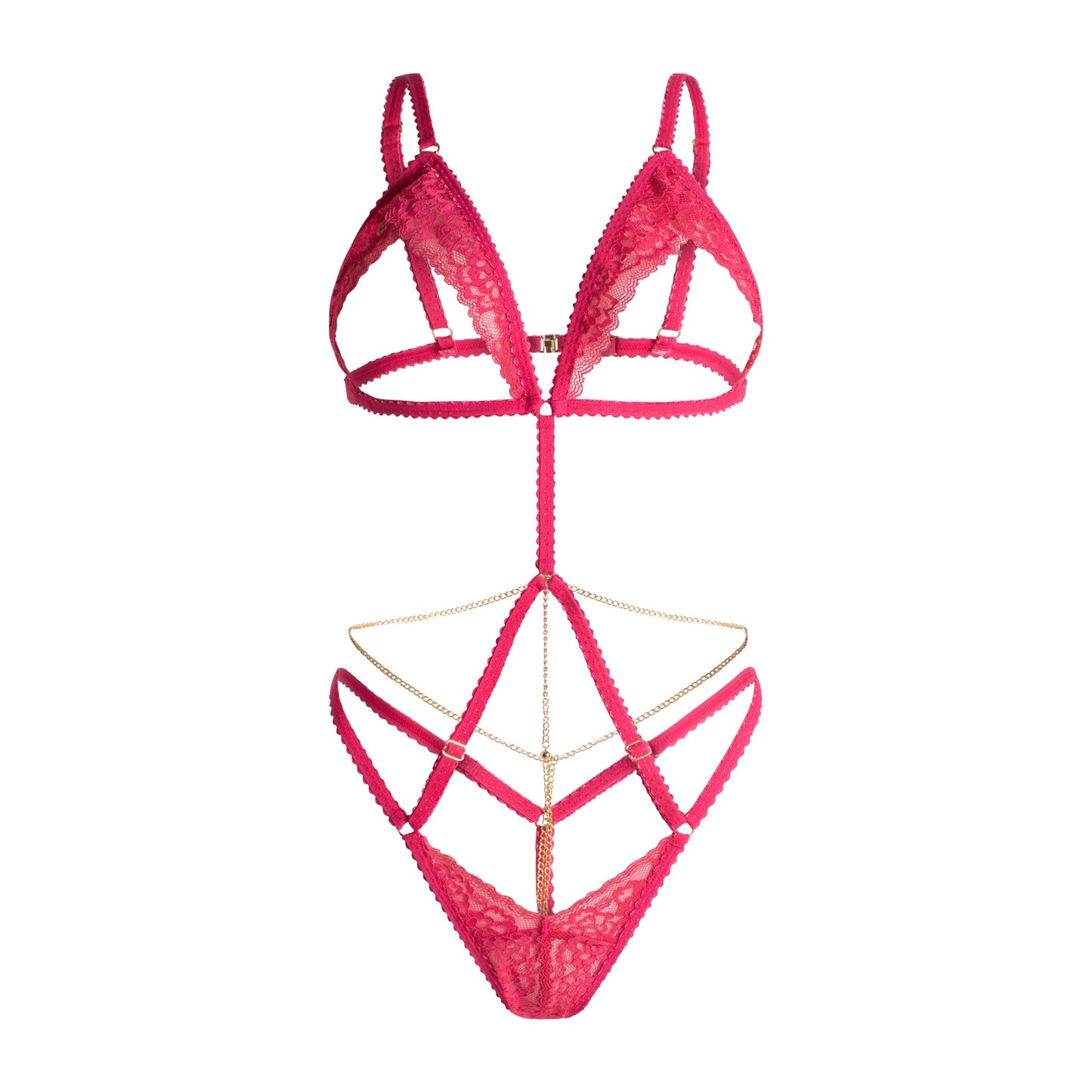 Sexy lingerie Camelia Strappy Teddy  sleepwear